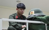 Tân binh Công an Hà Nội rạng rỡ trong ngày đầu nhập ngũ